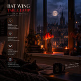 Bat Halloween Lamp By Luera