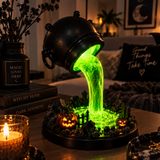 Witch Cauldron Lamp By Luera
