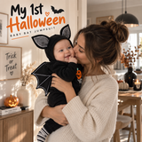 Baby Halloween Bat Costume By Luera