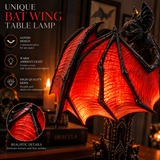 Bat Halloween Lamp By Luera