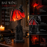 Bat Halloween Lamp By Luera
