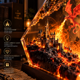 Fire Dragon Halloween Lamp By Luera